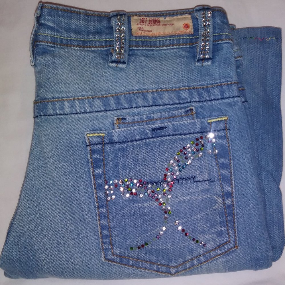 Embellished Joy Jeans size 3 Sparkle Detail CUTE !
